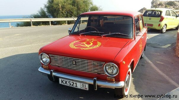 Самый патриотичный автомобиль Кипра